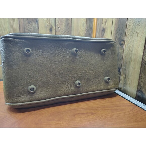 Vintage American Tourister Escort Tote Overnight Bag Luggage Brown - Picture 16 of 16